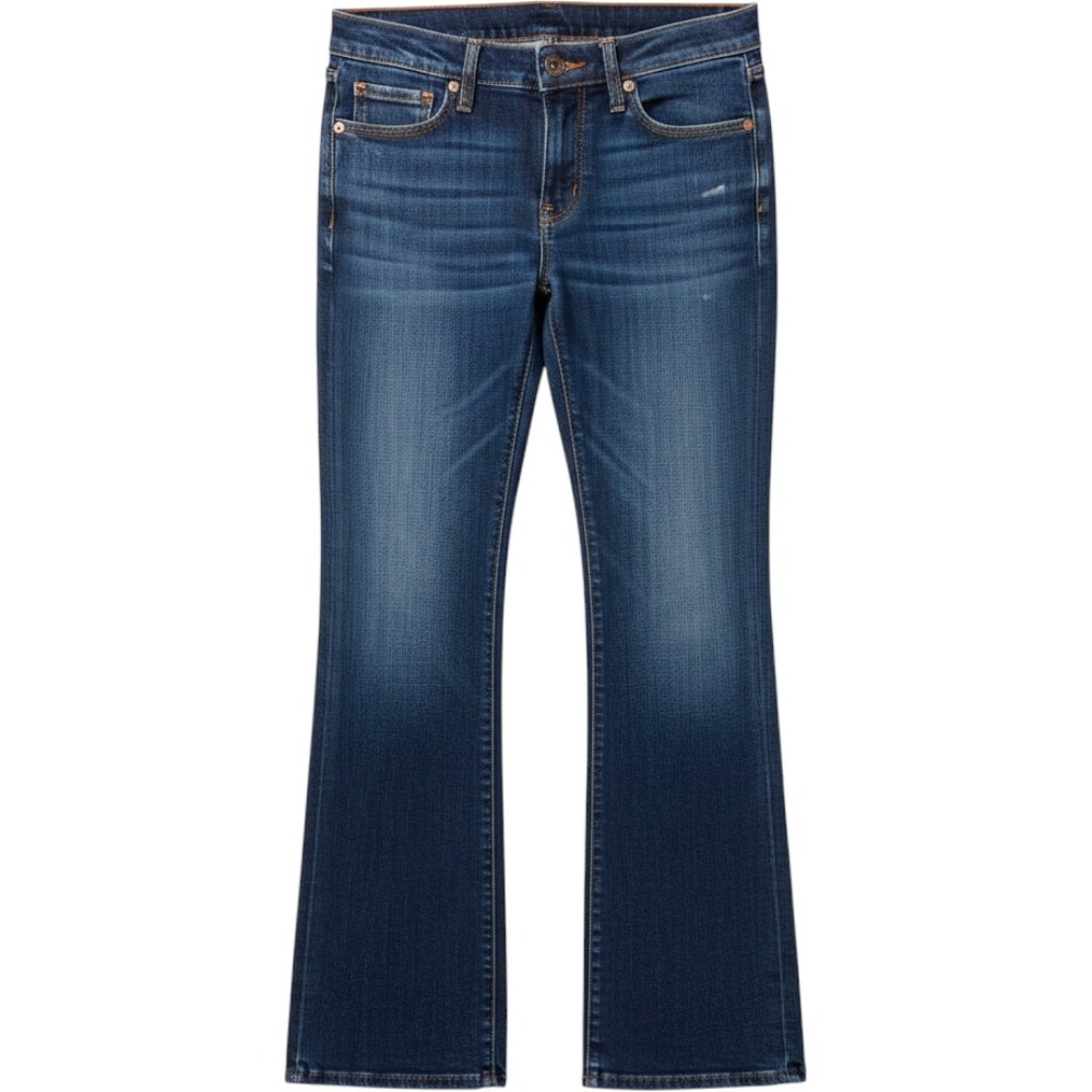 Citizens of Humanity Ingrid Flare Jeans Women 25 EUC‎ Low Waist Dark Wash Y2K